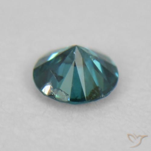 Diamond Gemstone in 1.8 mm (calibrated) Size for Sale, Diamond Stone in Blue Color