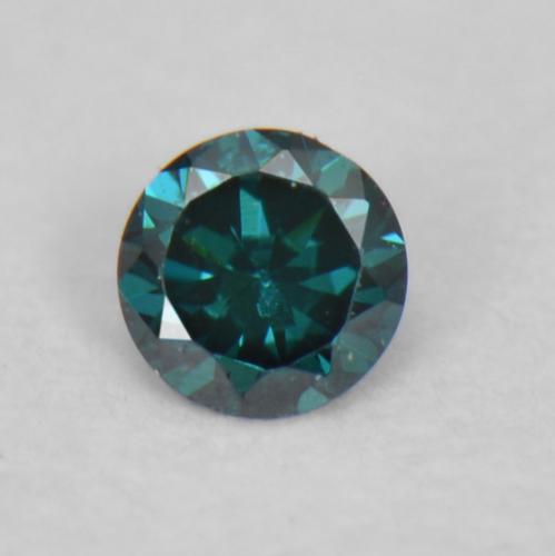 Diamante 1,7mm verde Taglio brillante dall'India, peso di 0,01 ct, gemma naturale Irradiati in purezza VVS-VS, 1 pezzo Diamante - Colore: Verde, durezza Mohs di 10 - 10 adatto per gioielli da indossare ogni giorno, Photo A