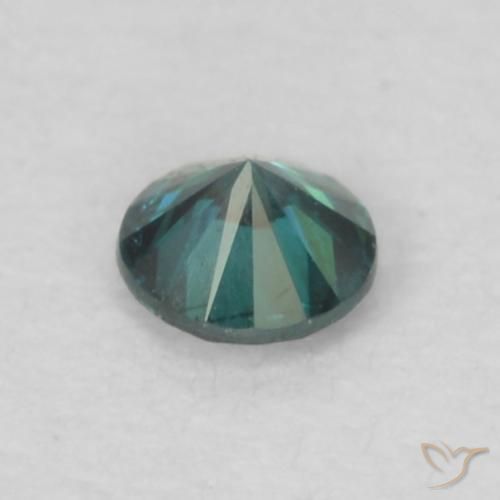 Diamond Gemstone in 2.5 mm (calibrated) Size for Sale, Diamond Stone in Blue Color