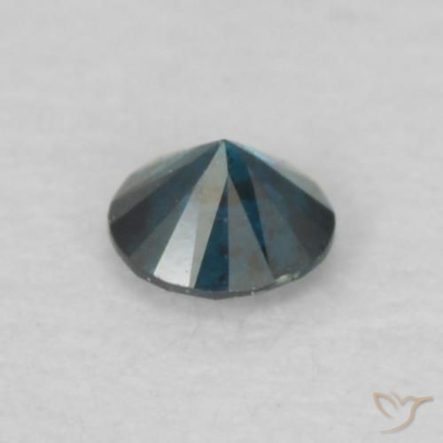 Diamond Gemstone in 2.5 mm (calibrated) Size for Sale, Diamond Stone in Blue Color