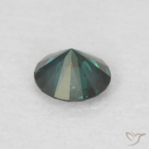 Diamond Gemstone in 2.5 mm (calibrated) Size for Sale, Diamond Stone in Blue Color
