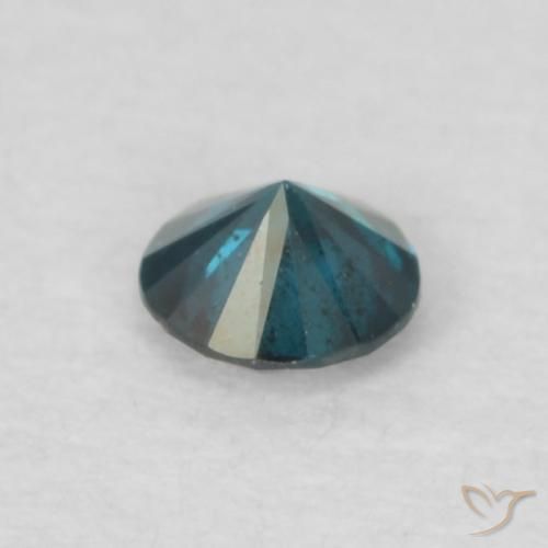 Diamond Gemstone in 2.5 mm (calibrated) Size for Sale, Diamond Stone in Blue Color