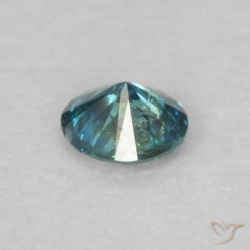 Diamond Gemstone in 2.5 mm (calibrated) Size for Sale, Diamond Stone in Blue Color