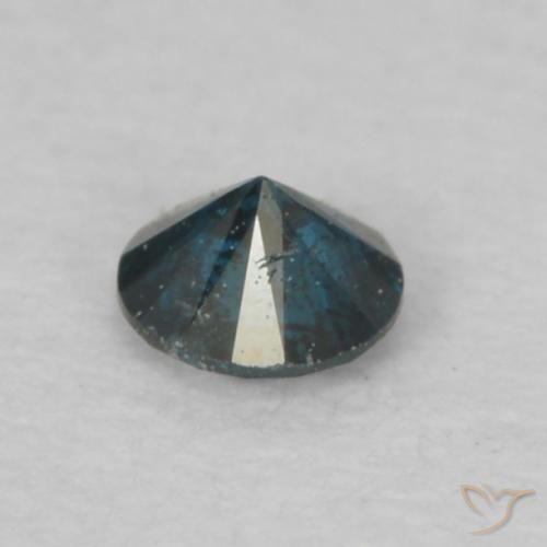 Diamond Gemstone in 2.5 mm (calibrated) Size for Sale, Diamond Stone in Blue Color