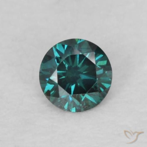0.06ct Natural Blue Diamond, Round, VS