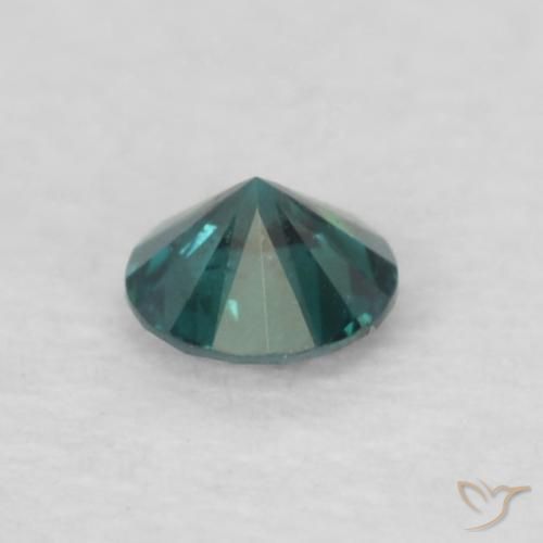 Diamond Gemstone in 2.5 mm (calibrated) Size for Sale, Diamond Stone in Blue Color