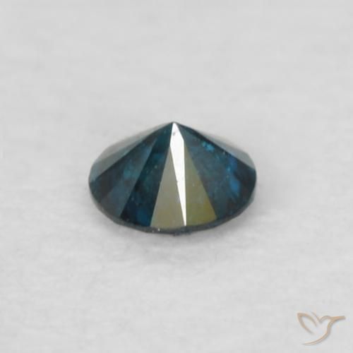 Diamond Gemstone in 2.3 mm (calibrated) Size for Sale, Diamond Stone in Blue Color