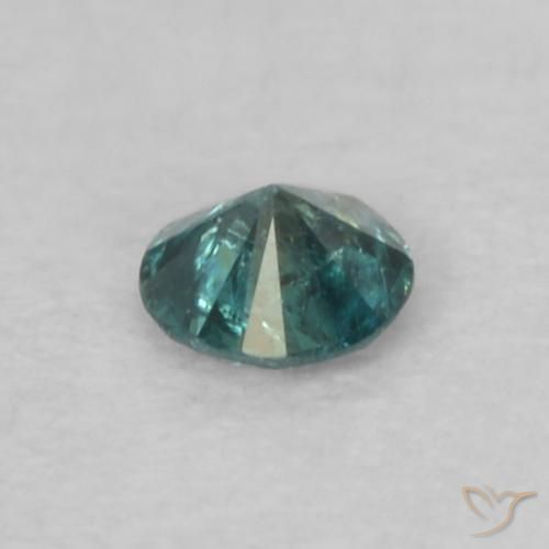 Diamond Gemstone in 2.4 mm (calibrated) Size for Sale, Diamond Stone in Green Color