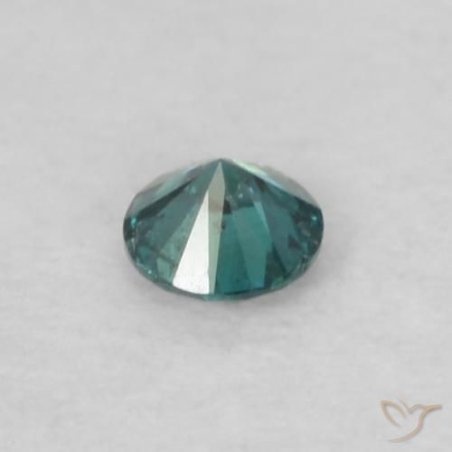 Diamond Gemstone in 2.1 mm (calibrated) Size for Sale, Diamond Stone in Green Color