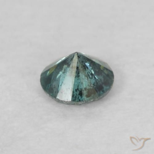 Diamond Gemstone in 2.3 mm (calibrated) Size for Sale, Diamond Stone in Blue Color