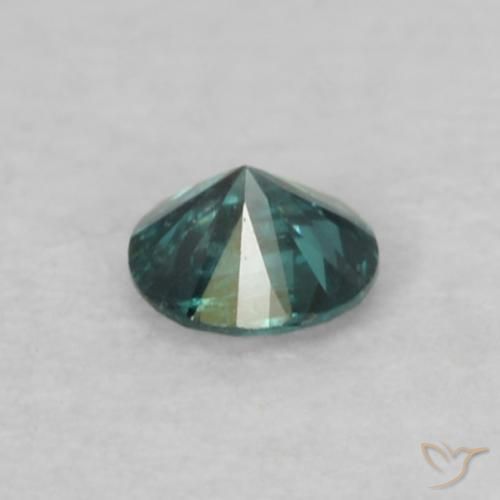 Diamond Gemstone in 2.4 mm (calibrated) Size for Sale, Diamond Stone in Green Color