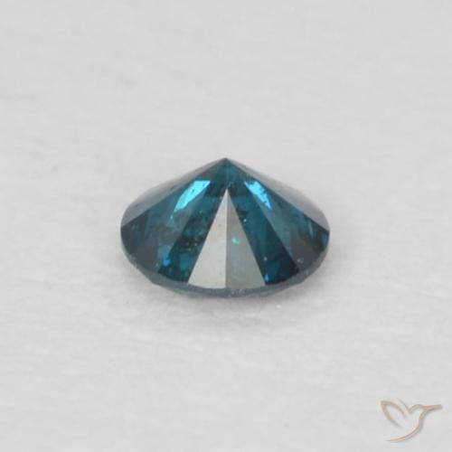 Diamond Gemstone in 2.3 mm (calibrated) Size for Sale, Diamond Stone in Blue Color