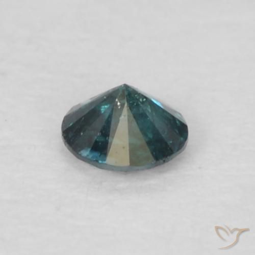 Diamond Gemstone in 2.4 mm (calibrated) Size for Sale, Diamond Stone in Green Color