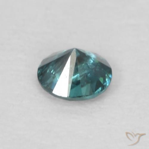 Diamond Gemstone in 2.4 mm (calibrated) Size for Sale, Diamond Stone in Blue Color