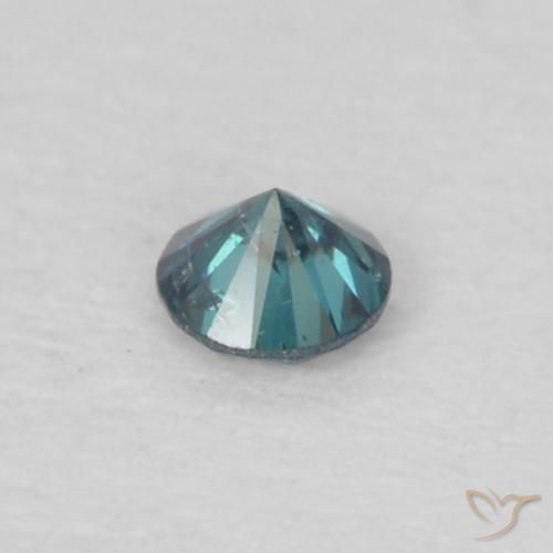 Diamond Gemstone in 2 mm (calibrated) Size for Sale, Diamond Stone in Green Color