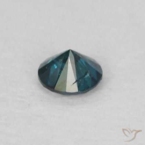 Diamond Gemstone in 2.1 mm (calibrated) Size for Sale, Diamond Stone in Blue Color