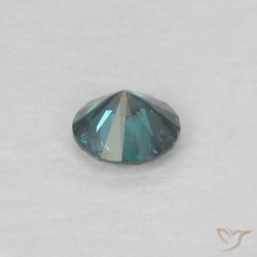 Diamond Gemstone in 2 mm (calibrated) Size for Sale, Diamond Stone in Green Color