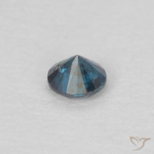 Diamond Gemstone in 2 mm (calibrated) Size for Sale, Diamond Stone in Blue Color
