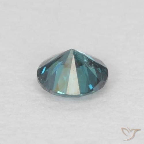 Diamond Gemstone in 2.3 mm (calibrated) Size for Sale, Diamond Stone in Blue Color