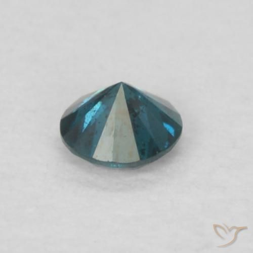 Diamond Gemstone in 2.3 mm (calibrated) Size for Sale, Diamond Stone in Blue Color