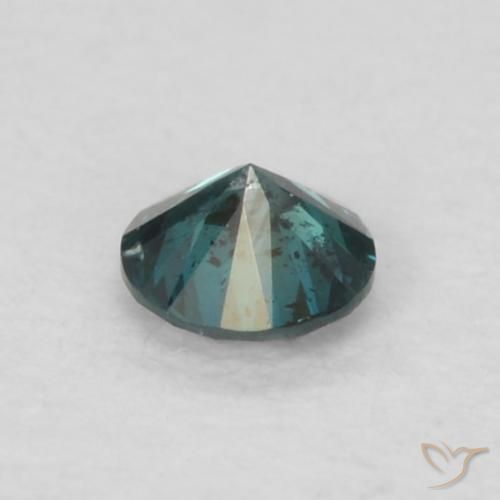 Diamond Gemstone in 2.4 mm (calibrated) Size for Sale, Diamond Stone in Blue Color