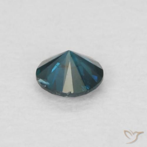 Diamond Gemstone in 2.2 mm (calibrated) Size for Sale, Diamond Stone in Blue Color