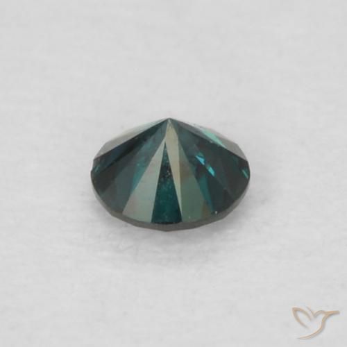 Diamond Gemstone in 2.2 mm (calibrated) Size for Sale, Diamond Stone in Green Color