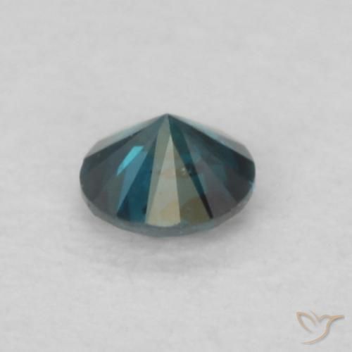 Diamond Gemstone in 2.4 mm (calibrated) Size for Sale, Diamond Stone in Blue Color