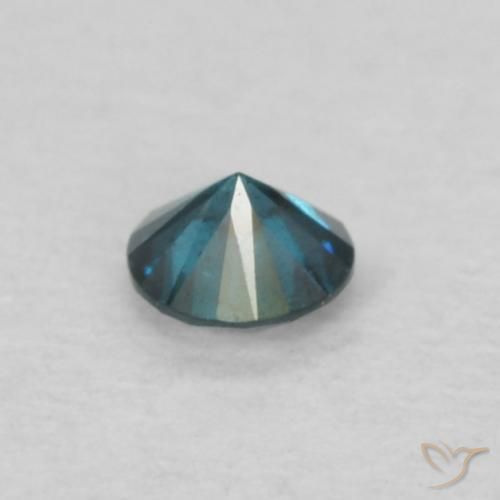 Diamond Gemstone in 2.2 mm (calibrated) Size for Sale, Diamond Stone in Blue Color