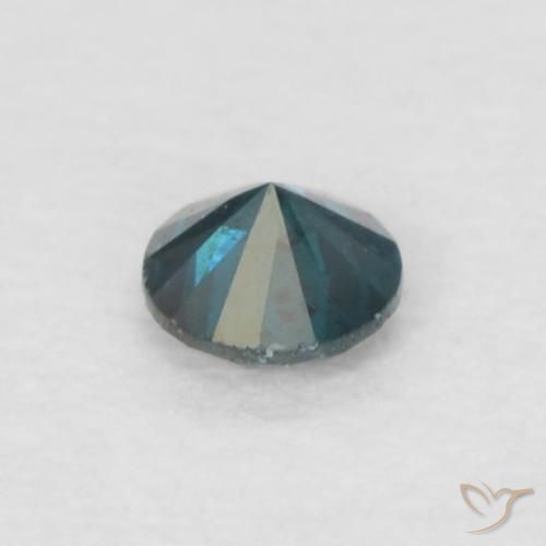 Diamond Gemstone in 2.3 mm (calibrated) Size for Sale, Diamond Stone in Blue Color
