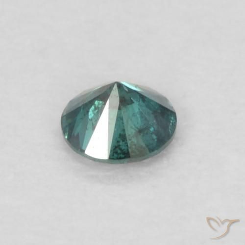 Diamond Gemstone in 2.3 mm (calibrated) Size for Sale, Diamond Stone in Green Color