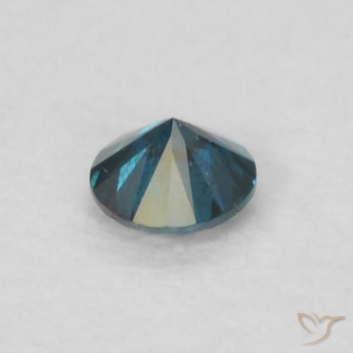 Diamond Gemstone in 2.3 mm (calibrated) Size for Sale, Diamond Stone in Blue Color