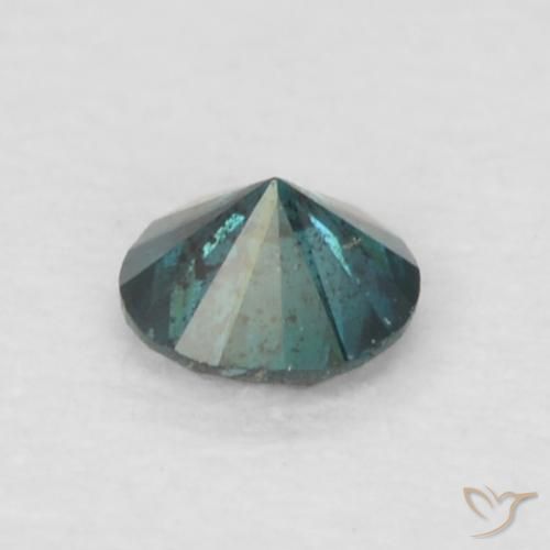Diamond Gemstone in 2.6 mm (calibrated) Size for Sale, Diamond Stone in Blue Color