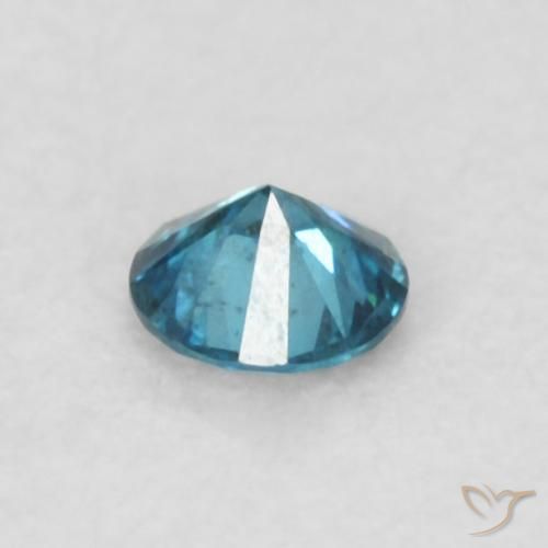 Diamond Gemstone in 2.5 mm (calibrated) Size for Sale, Diamond Stone in Blue Color