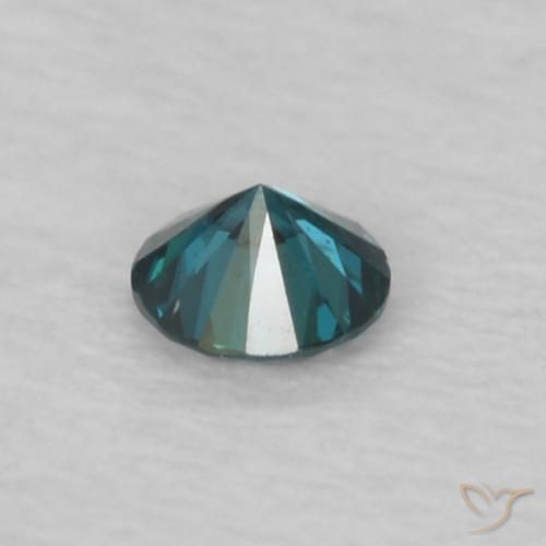 Diamond Gemstone in 2.3 mm (calibrated) Size for Sale, Diamond Stone in Blue Color
