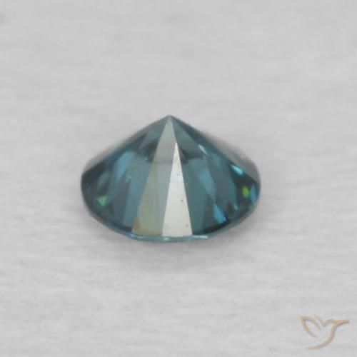 Diamond Gemstone in 2.3 mm (calibrated) Size for Sale, Diamond Stone in Blue Color