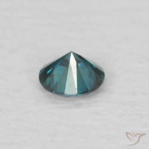 Diamond Gemstone in 2.2 mm (calibrated) Size for Sale, Diamond Stone in Blue Color