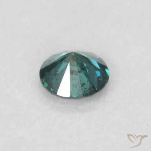 Diamond Gemstone in 2.2 mm (calibrated) Size for Sale, Diamond Stone in Green Color