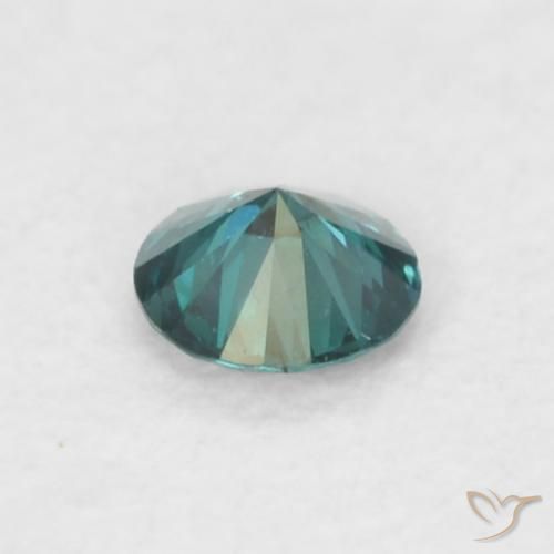 Diamond Gemstone in 2.5 mm (calibrated) Size for Sale, Diamond Stone in Green Color