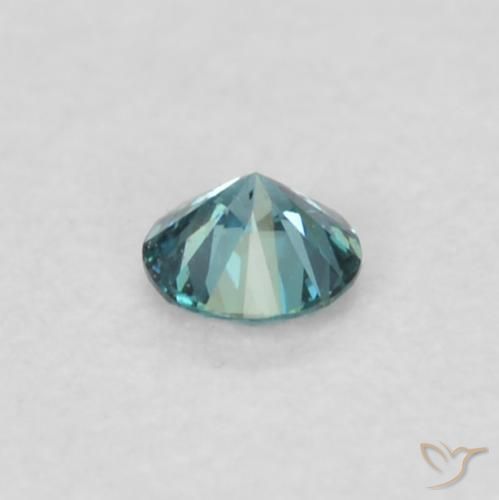 Diamond Gemstone in 2.1 mm (calibrated) Size for Sale, Diamond Stone in Blue Color