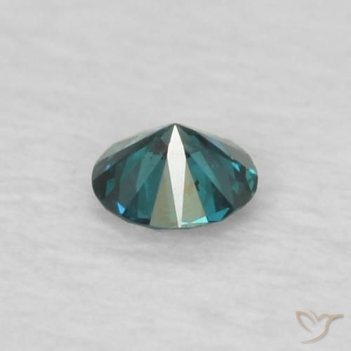 Diamond Gemstone in 2.2 mm (calibrated) Size for Sale, Diamond Stone in Green Color