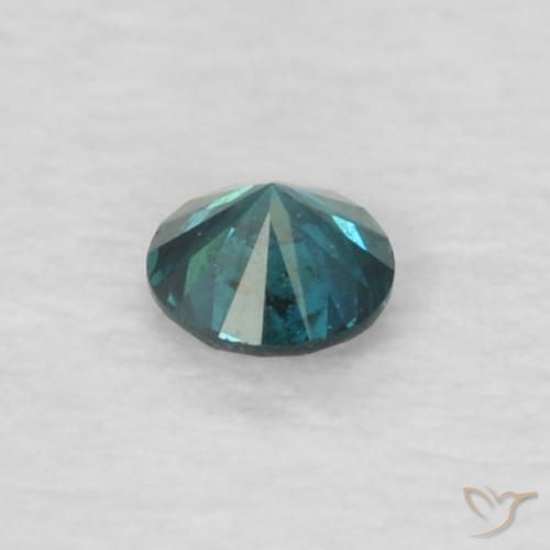 Diamond Gemstone in 2.2 mm (calibrated) Size for Sale, Diamond Stone in Blue Color