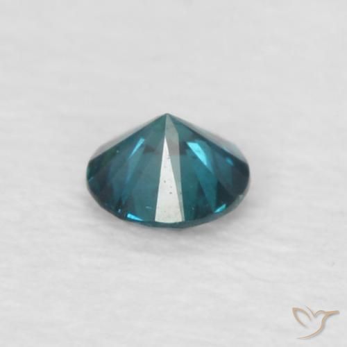 Diamond Gemstone in 2.4 mm (calibrated) Size for Sale, Diamond Stone in Blue Color