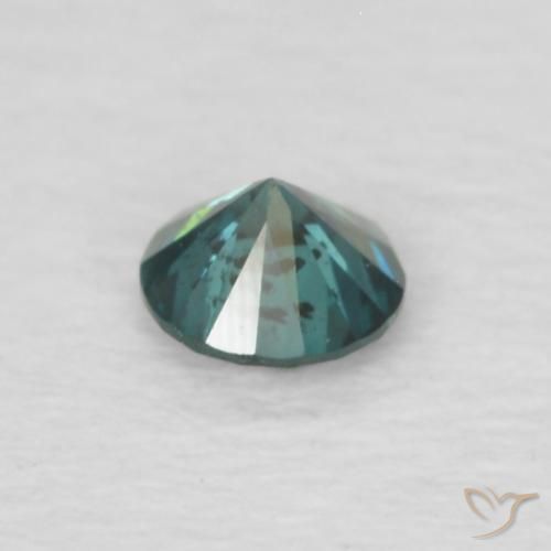 Diamond Gemstone in 3 mm (calibrated) Size for Sale, Diamond Stone in Green Color