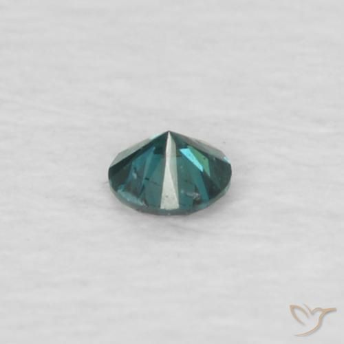Diamond Gemstone in 1.7 mm (calibrated) Size for Sale, Diamond Stone in Green Color
