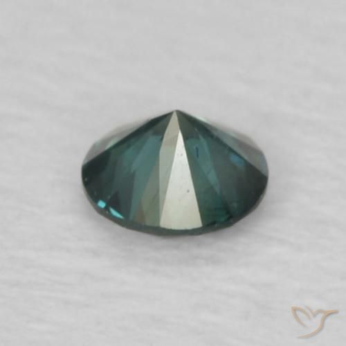 Diamond Gemstone in 2.6 mm (calibrated) Size for Sale, Diamond Stone in Green Color