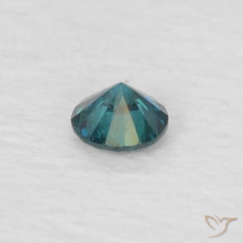 Diamond Gemstone in 2 mm (calibrated) Size for Sale, Diamond Stone in Blue Color