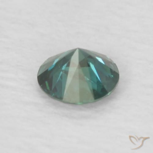 Diamond Gemstone in 2.5 mm (calibrated) Size for Sale, Diamond Stone in Green Color