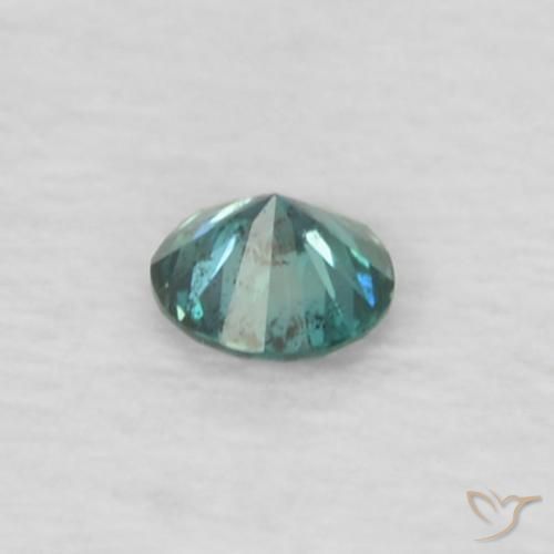 Diamond Gemstone in 2.1 mm (calibrated) Size for Sale, Diamond Stone in Blue Color