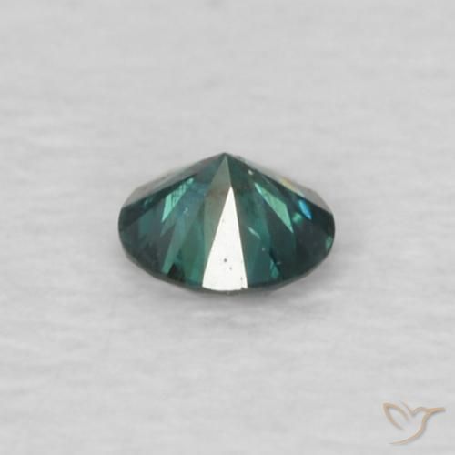 Diamond Gemstone in 2.3 mm (calibrated) Size for Sale, Diamond Stone in Green Color